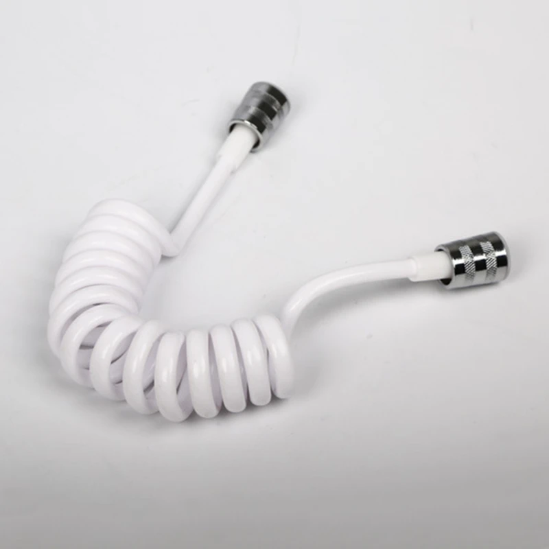Tubo flessibile per doccia a molla per acqua idraulica wc Bidet spruzzatore pistola linea telefonica tubo idraulico accessori per il bagno
