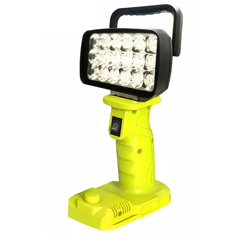 ABKW-18V Lithium Battery Operated 18 LED Work Lights Portable Lanterns Camping Lamps Torch Spotlight Flashlight Searchlight For