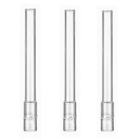 3pcs Air Solo Glass Stem Tube Replacement Accessories Stem for arizer Max 2, 110mm Long Straight