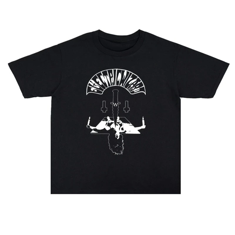 

Summer Metal Rock Band Electric Wizard Printed Men's and Women's Short Sleeve T-shirt Casual Brand High Quality Unisex T-shirt