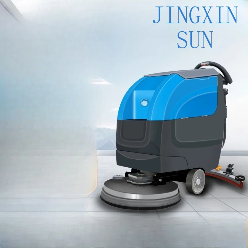 Hand Push Washing Machine for Industrial Cleaning for Factory Workshop Garage Supermarket Shopping Mall Car Wash Mopping