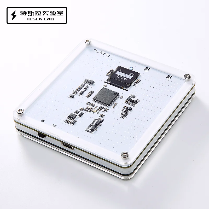 The Schuman V2 Pro Adjustable electromagnetic wave version Schumann wave generator/frequency modulation diverse waveform display