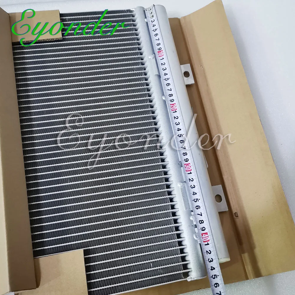 AC A/C Air Conditioning Condenser for Hyundai excavators Dash 9 models SERIE 7A R210 R220 R380 R520 R210LC-9 R220-9 R220-9S