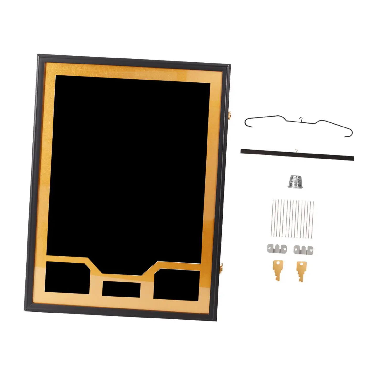 Jersey Frame Display Case Sport Jersey Shadow Box Multipurpose with Hangers Organizer Protection Case for Football Baseball