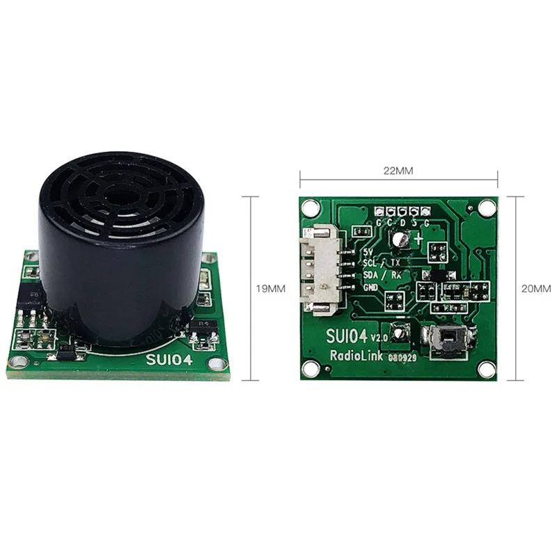 Ledi PIXHAWK PIX APM flight control ultrasonic obstacle avoidance module SUI04 anti-collision sonar fixed height
