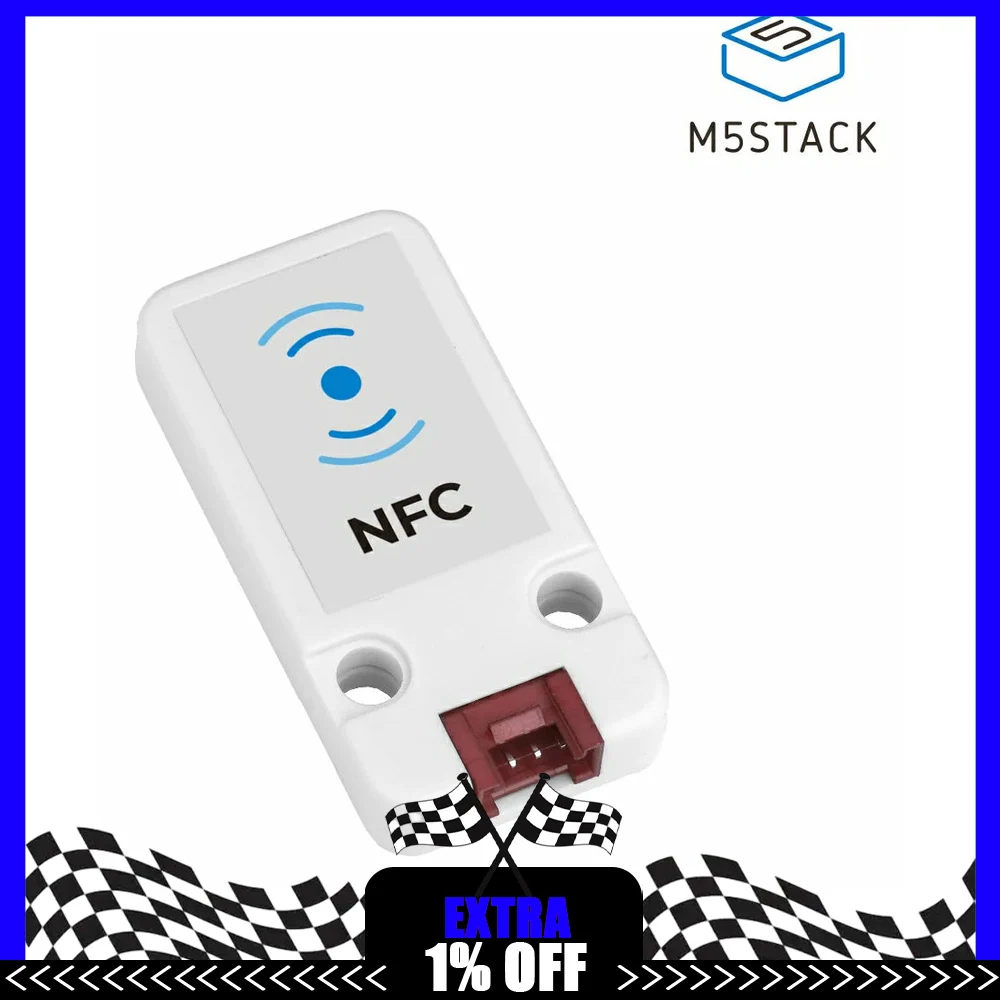 M5Stack NFC Universal Unit ST25R3916 Near Field Communication Reader Writer Module for IoT Development
