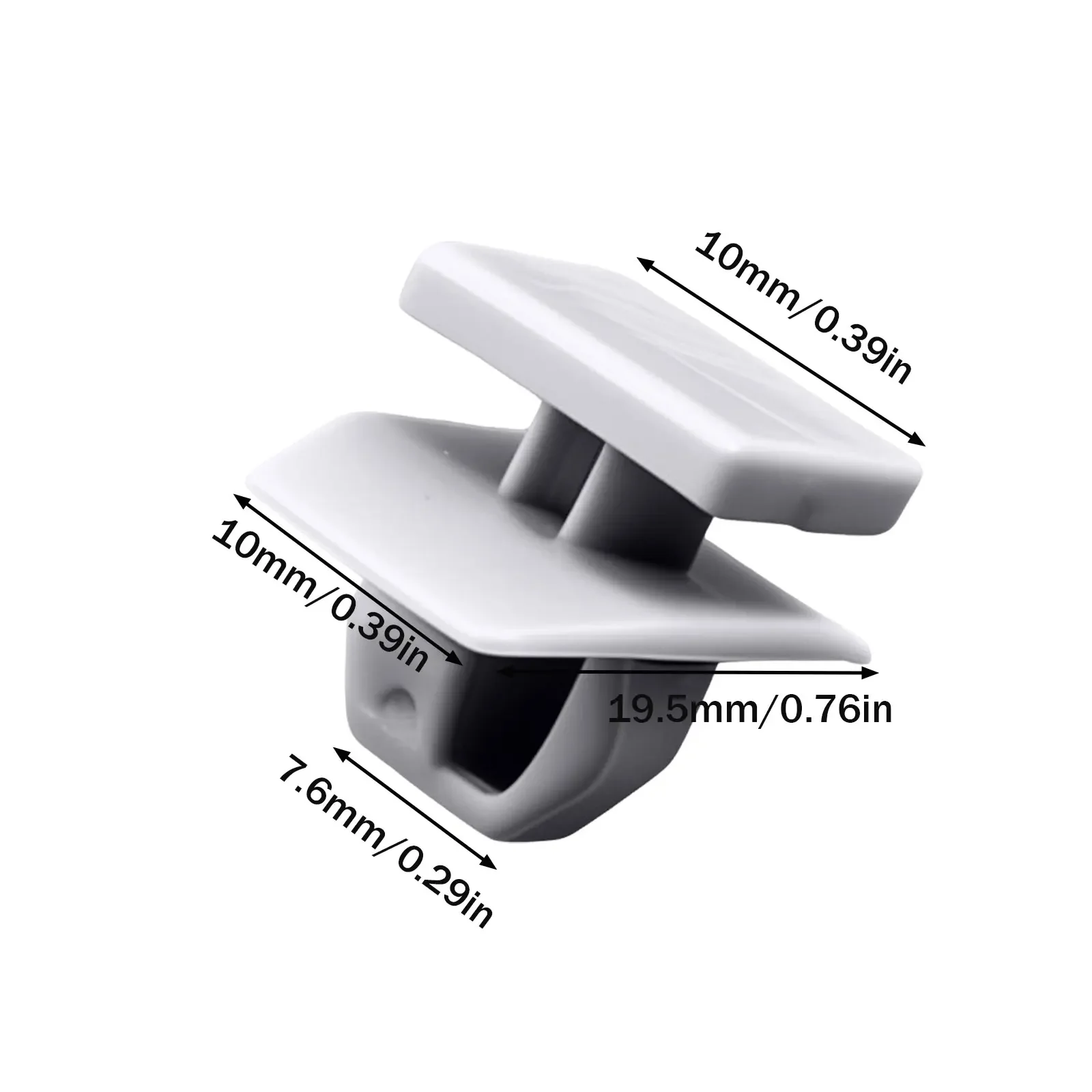 50Pcs Plastic Wheel Arch Liner Side Body Moulding Retainer Clips Wear Resistant Anti-break for Honda Civic CR-V OE 91513T0AA01