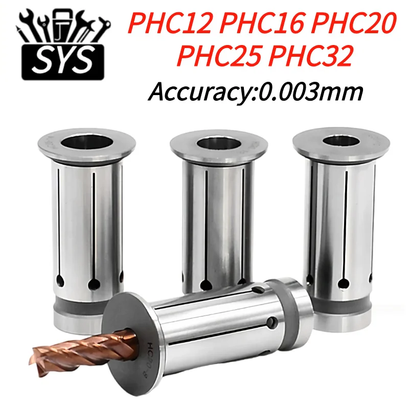Hydraulic Collet Chuck PHC12 PHC16 PHC20 PHC32 3-25mm BT30 BT40 HSK63A HSK40E HSK50E CAT SK40 Spindle Tool Holder Spring Collets