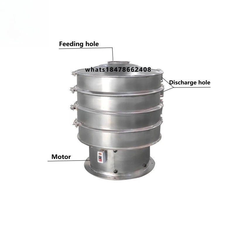 ZS Industrial Vibrating Sieve Screen Sifter Machine for Sesame Seeds Fruit Protein Coconut Potato Cereal Grain