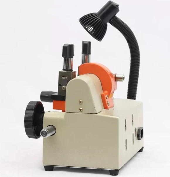 220V Desktop Horizontal Electronic Key Duplicating Machine DF-001・Portable Key Copying Equipment for Key Making Locksmith Use
