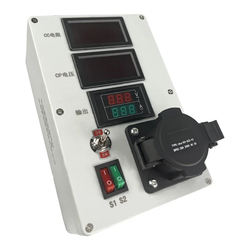 

AC EV charging pile tester type2 J1772 type 1 Testing Equipment Suitable for 380V 22KW 220V 7KW charging Station