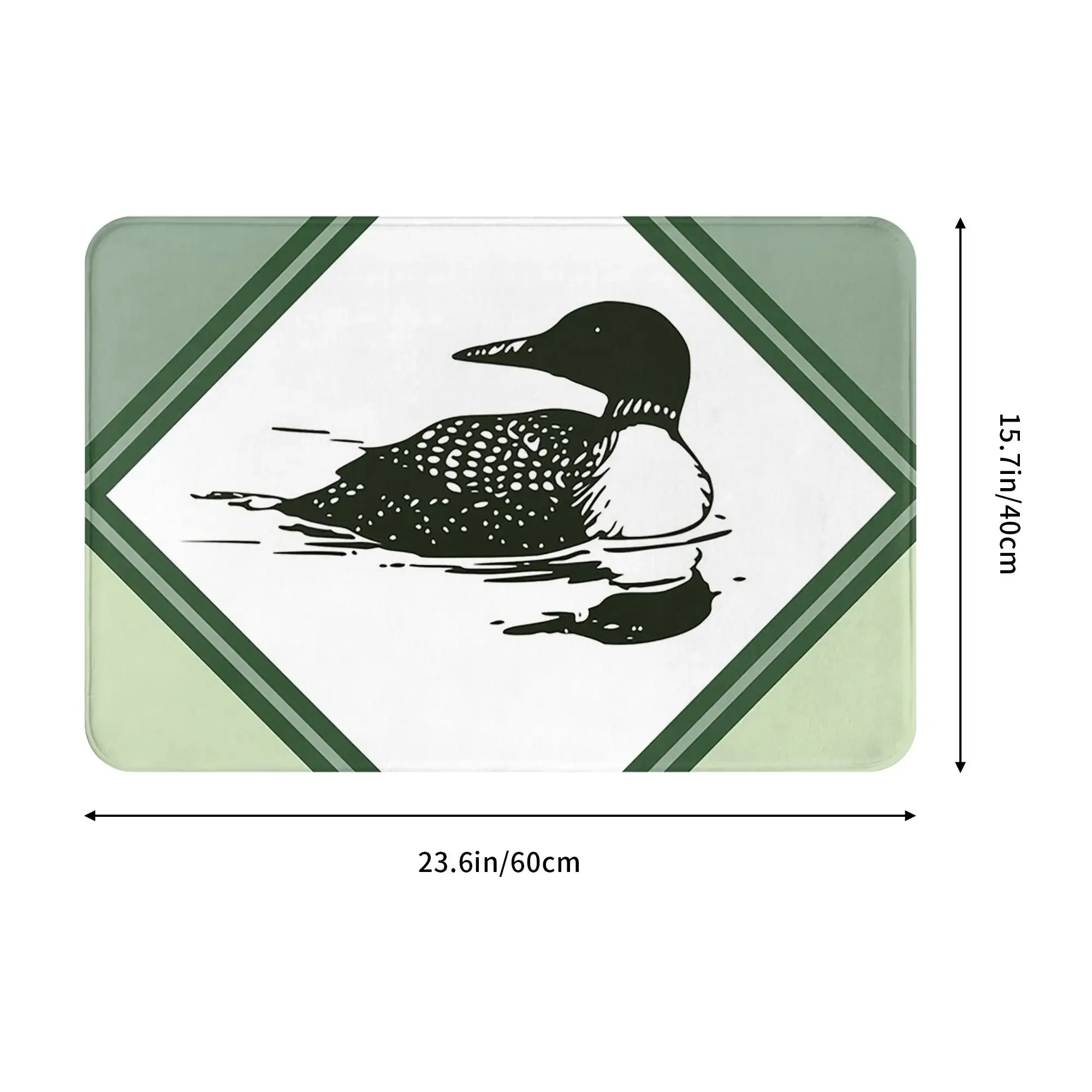 Sage Loon Diamond Pattern Non-slip Doormat Floor Mat Sand Scraping Carpet Rug for Kitchen Entrance Home Bedroom Footpad Mats