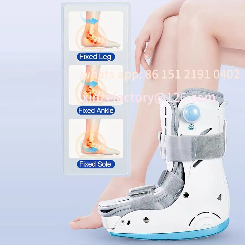 

Customizable Stivale gonfiabile regolabile fratture da passeggio, tutore per camma d'aria, per distorsione alla caviglia