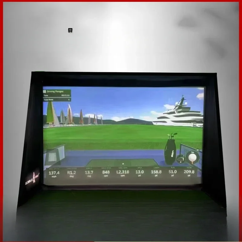 Golf emulator + GEBBLO emulator significant other golf data analytics