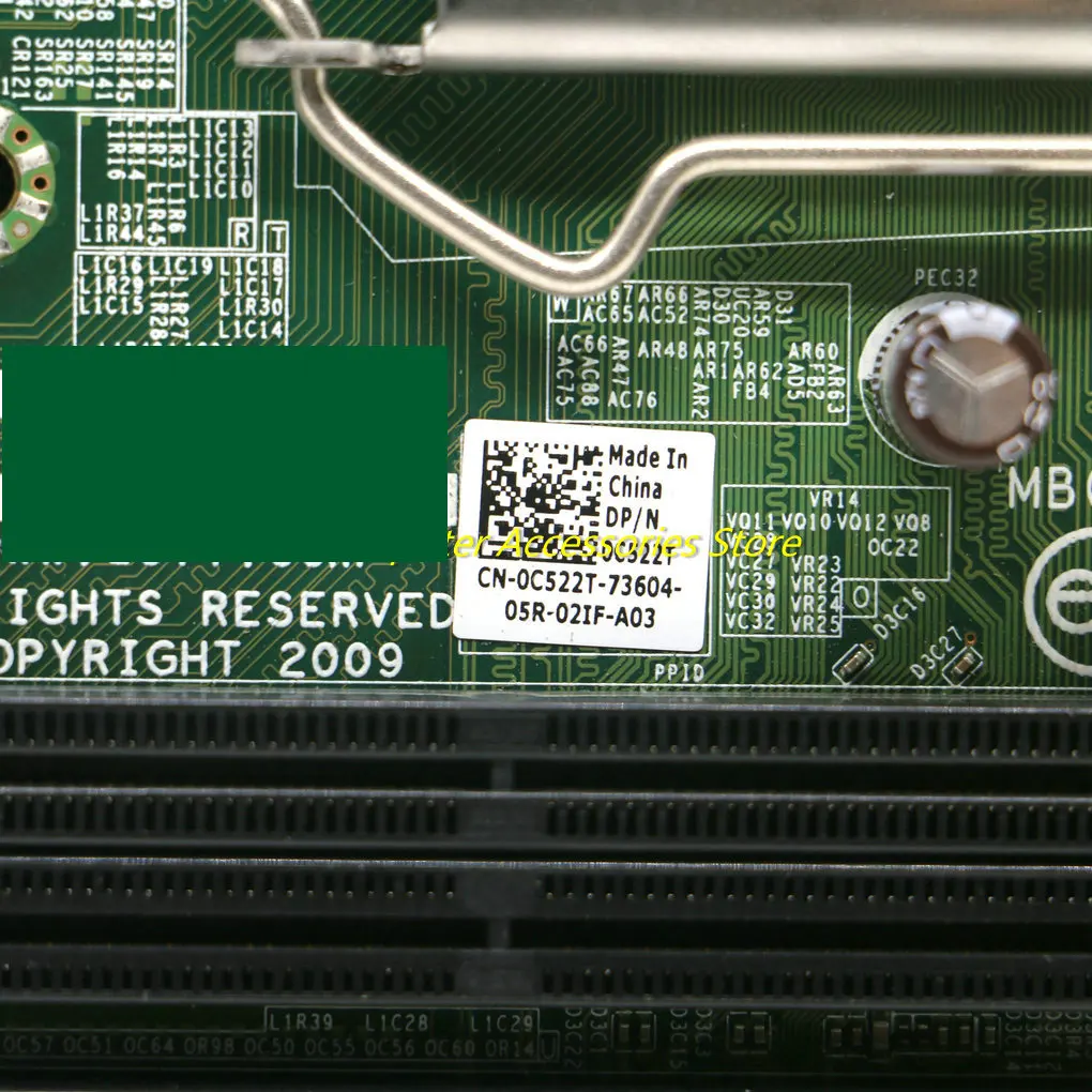 الأصلي لديل OptiPlex 980 SFF 980SFF سطح المكتب اللوحة C522T 0C522T CN-0C522T Q57 LGA1156 DDR3 اللوحة الرئيسية 100% اختبارها