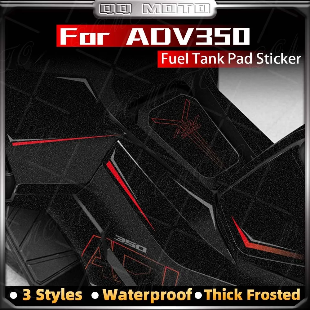 Motorcycle Frosted Fuel Tank Pad Sticker Refit Accessories Protection Decal Anti-Scratch Waterproof For ADV350 adv 350 2025