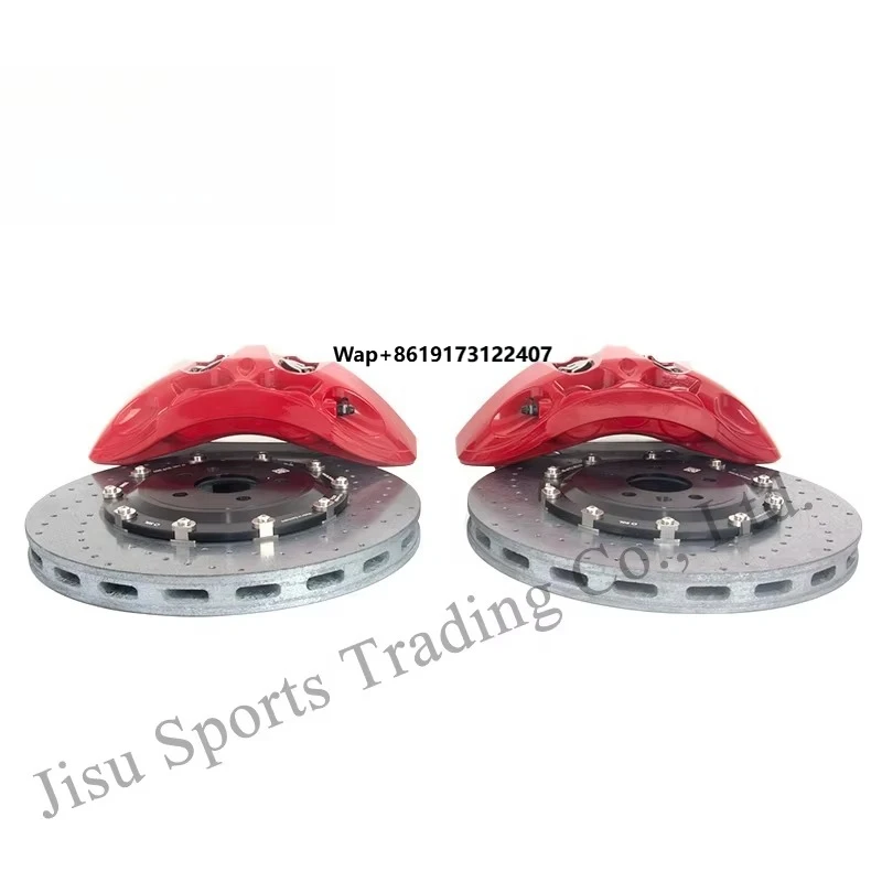 Carbon Ceramic Breaks Set 6 Piston Brake Calipers Brake Pads for 9N  G30 A7 A8 S6 S5 RS3 RS4 RS5 RS6 RS7 R8