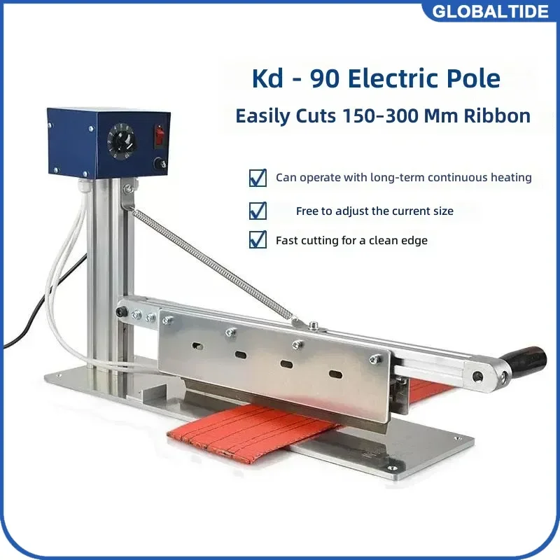 150W Electric Hot Knife Melt Cutter for Chemical Fiber Fabric Ribbon Cloth Netting Curtain AC 230V Power Tool KD-90-150