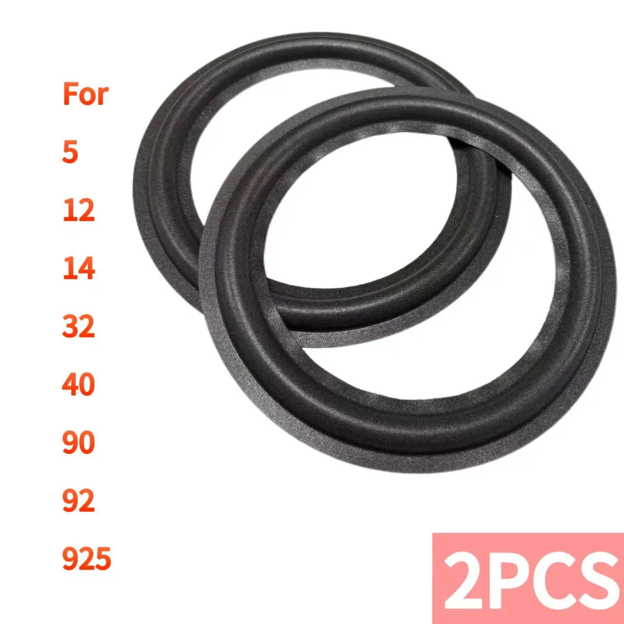 Pièces de réparation de haut-parleurs, anneau pliant en mousse pour subwoofer AR (Acoustic Research) 5 12 14 32 40 90 92 925