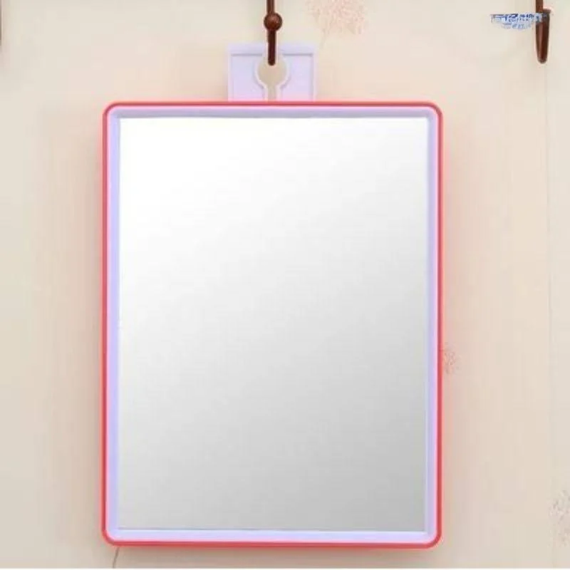 

Portable Hanging Mirror for Students Dormitory Wall Mounted Light up Cosmetic Mirror Personal Hygiene Tool by Crown Unique Moon