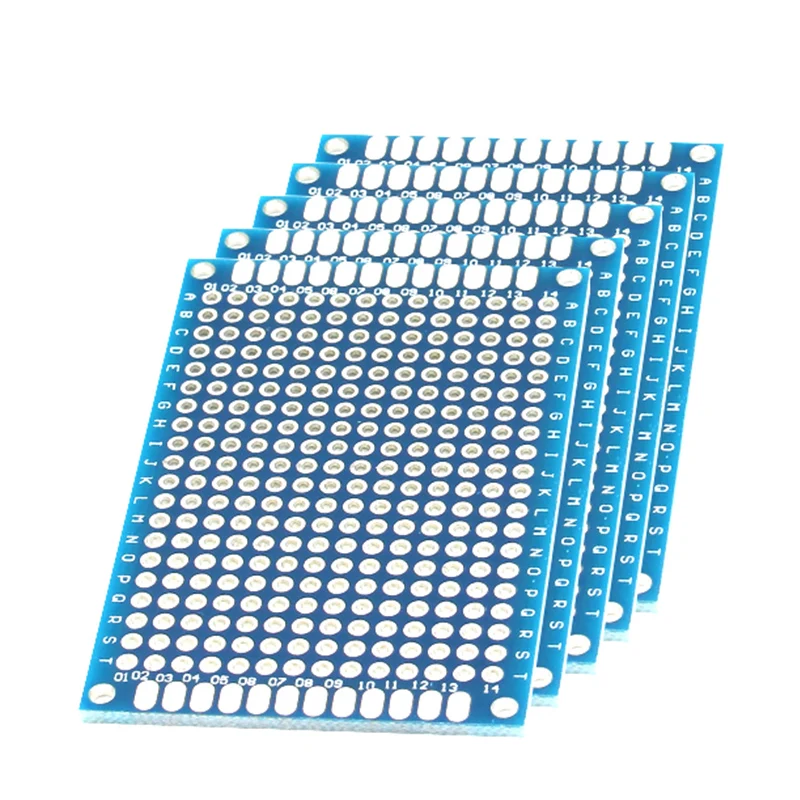 10pcs/lot 4x6cm Double Side Copper Prototype PCB 4*6cm Universal Board Experimental Development Plate 40*60 mm Soldering Board