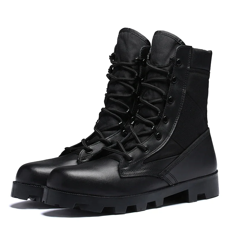 Special Force Desert Combat Boots Outdoor Hiking Boots Ankle Shoes Men Work Saftey Shoes Tactical Boots Men Boots