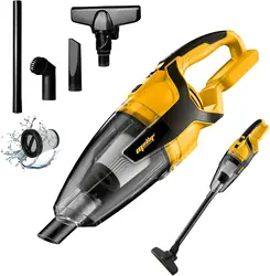 Dewalt 18V 20V Pil ile Uyumlu Akülü Elektrikli Süpürge (yalnızca alet) Parke Zemin Halı Pet Saç Araba için El Süpürgesi