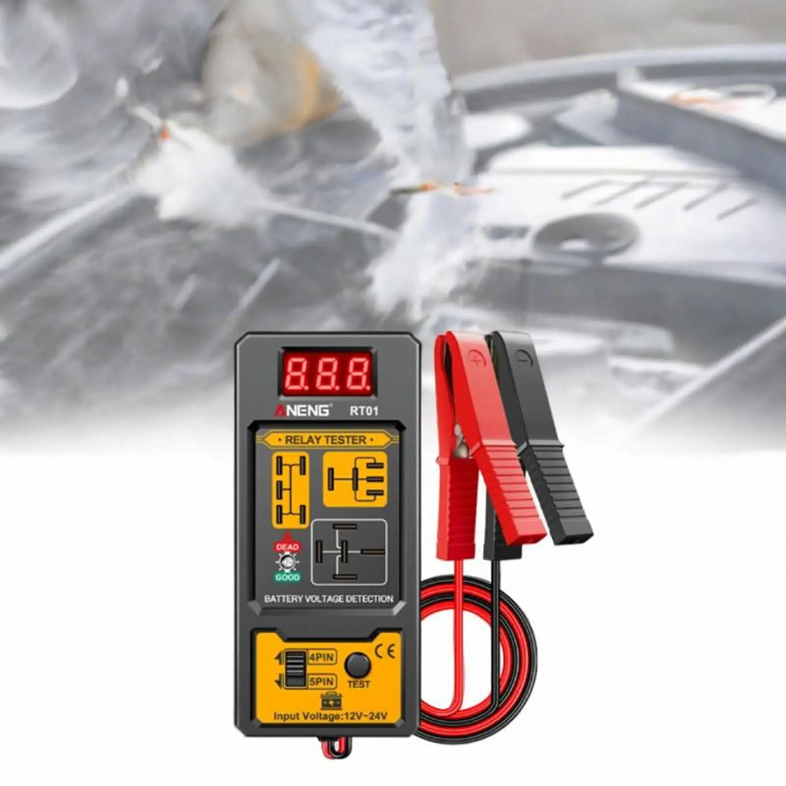 Car Relay Tester Universal Easy Carry Testing Tool for Electronic