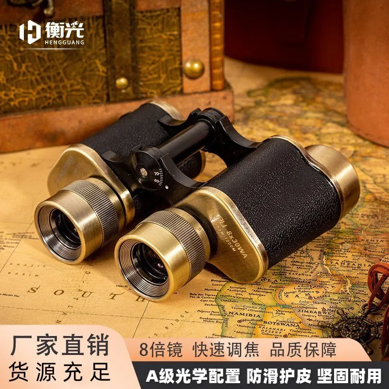 8X30 high definition high power outdoor metal telescope coordinate ranging low light night vision cross-border