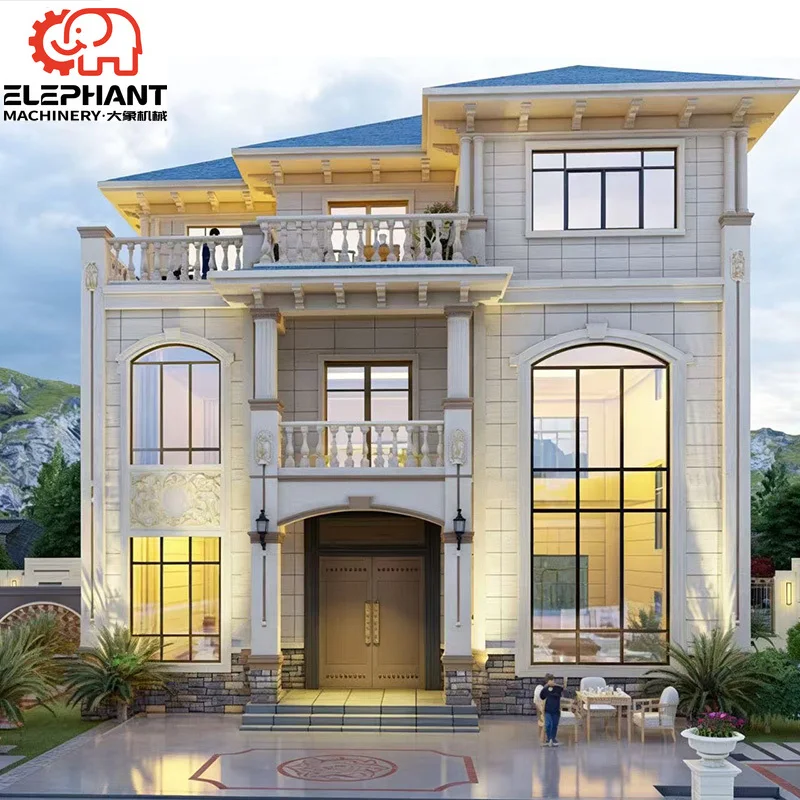 Customized Modern Luxury Light Steel Villas International Prefabricated Portable Hotel Homes Steel Structure Buildings