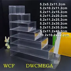 25pcs/lot WCF Model DWCMEGAPVC Transparent Plastic Car Furnishing Articles To Protect Cartons Packing Boxes