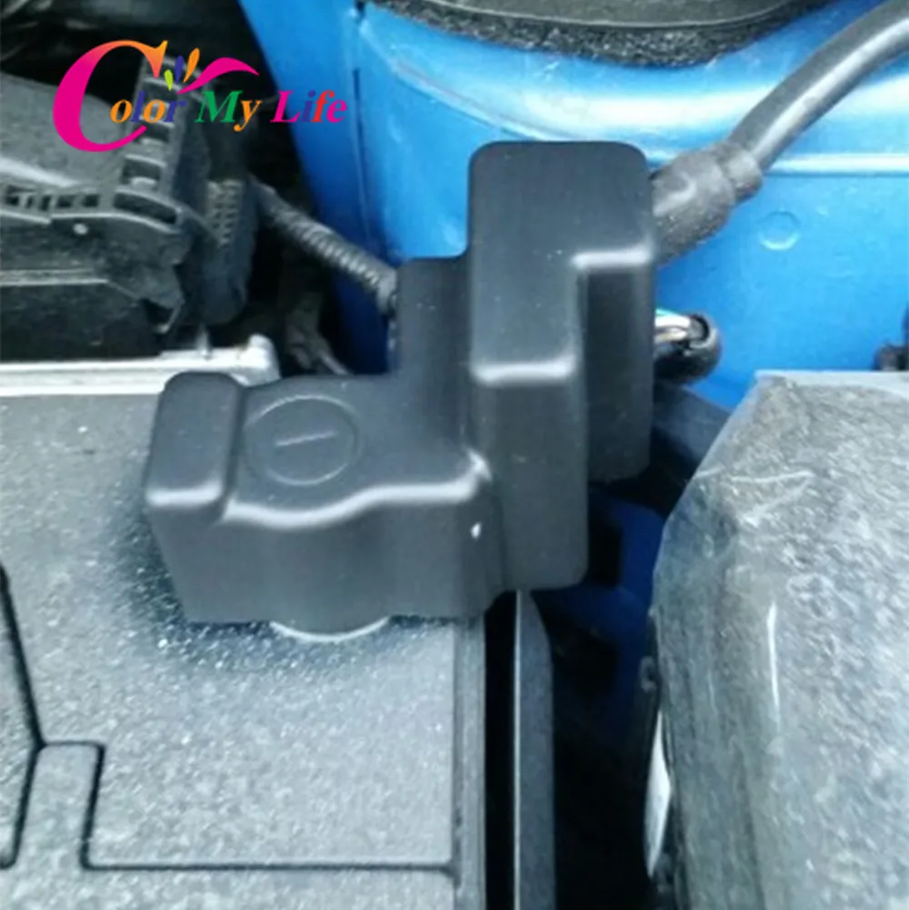 Car Battery Protection Covers for Hyundai Creta Ix25 2015 - 2018 Non-flammable ABS Negative Power Batteries Clip Cover