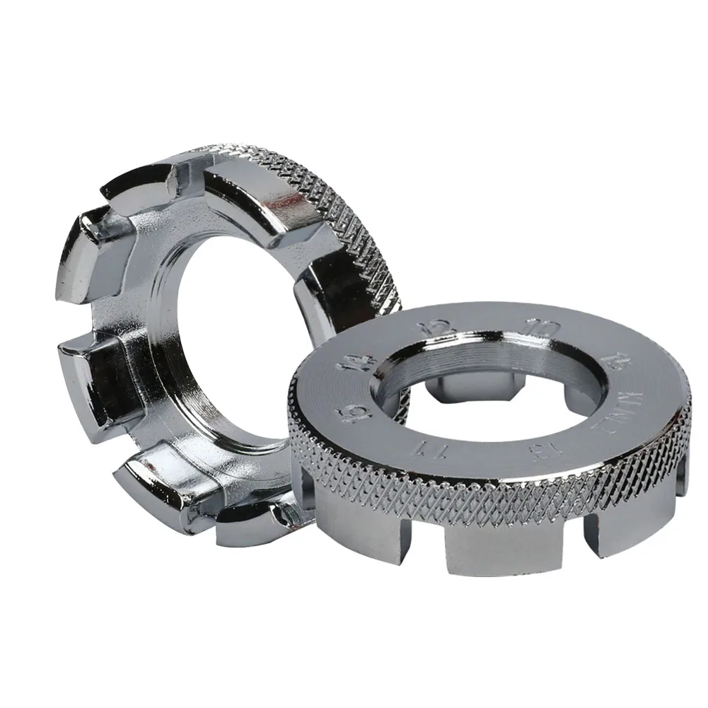 

Практичный набор ключей для велосипедных спиц, 2 шт., инструменты для коррекции затяжки велосипеда, 10/11/12/13/14G/15G, долговечная стальная конструкция