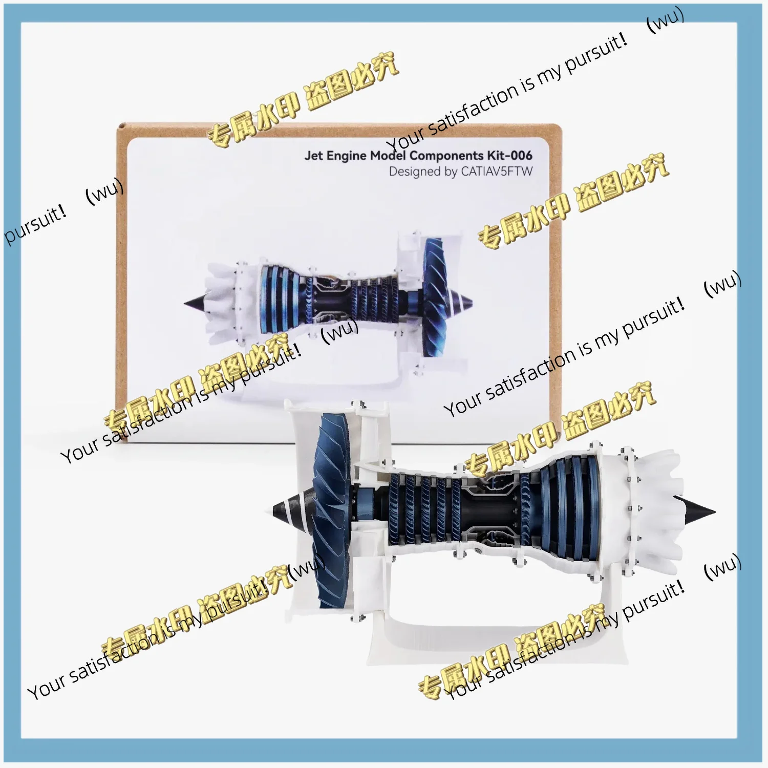 Kit de Componentes para Modelo - Model Kit Jet Engine avaliação e preço