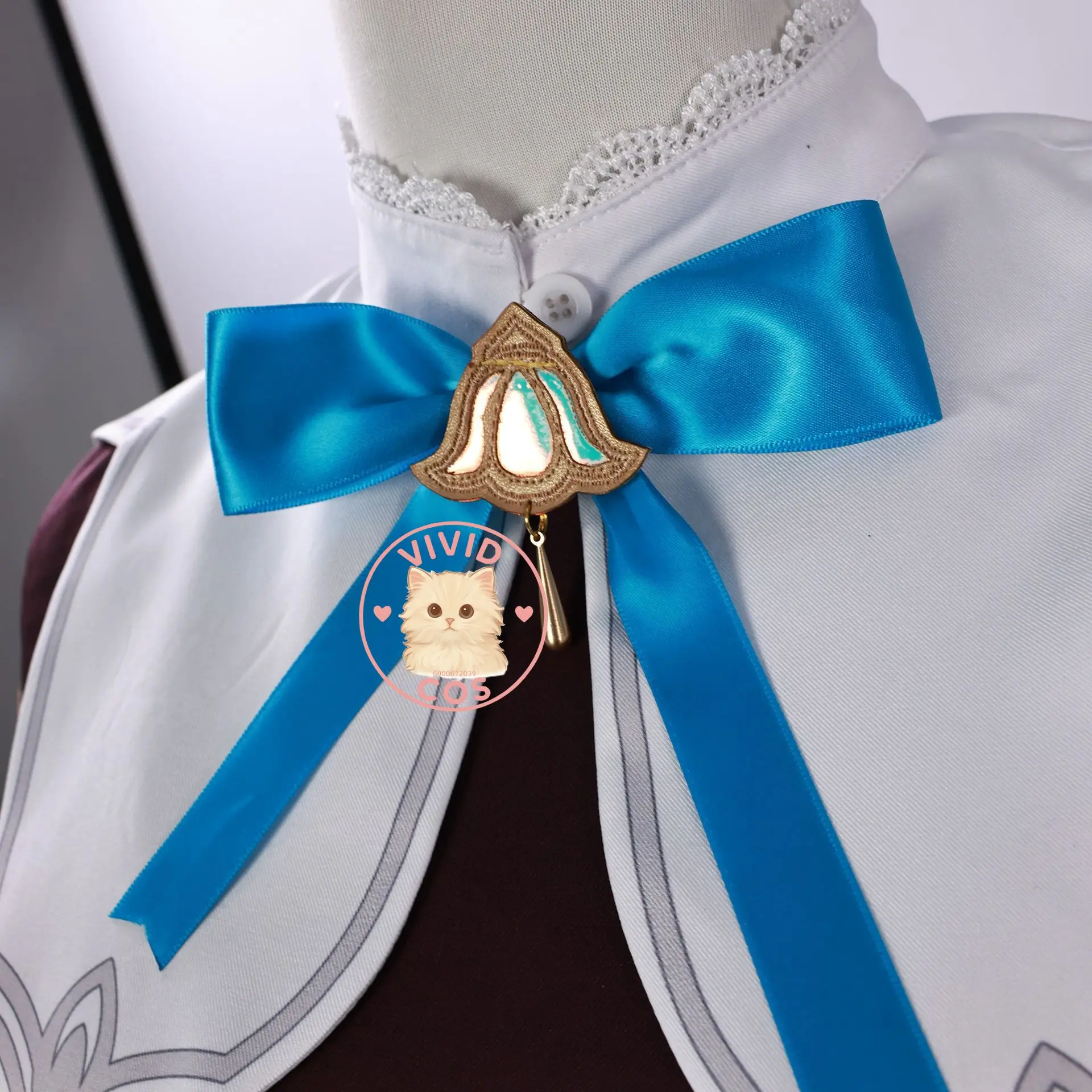 Game Honkai: Star Rail Hyacine Cosplay Costume New Anime Hyacinthia Role Play Cute Dress with Hat Wig Shoes for Women Girls