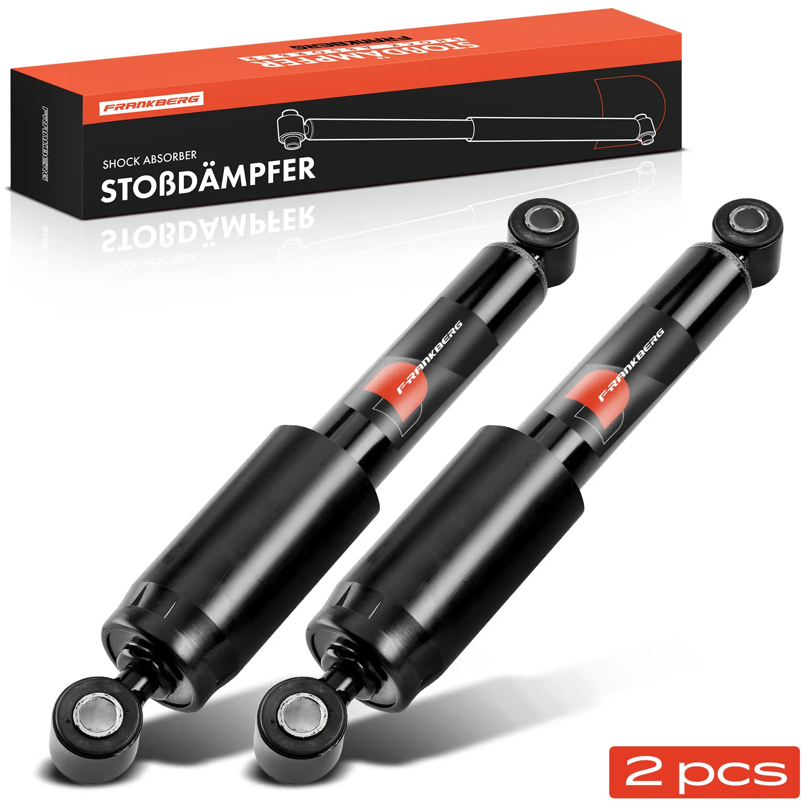 Frankberg 2x Stoßdämpfer Vorderachse für Iveco Daily III 1999-2006 312374 504051656 5801345779
