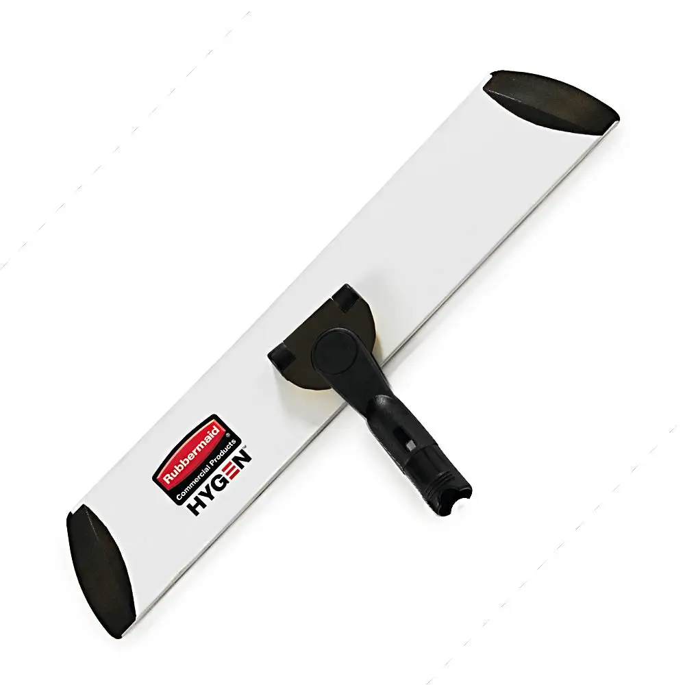 

17-Inch Quick-Connect Microfiber Mop Frame for Heavy-Duty Floor Cleaning, Dusting, and Mopping in Professional Settings
