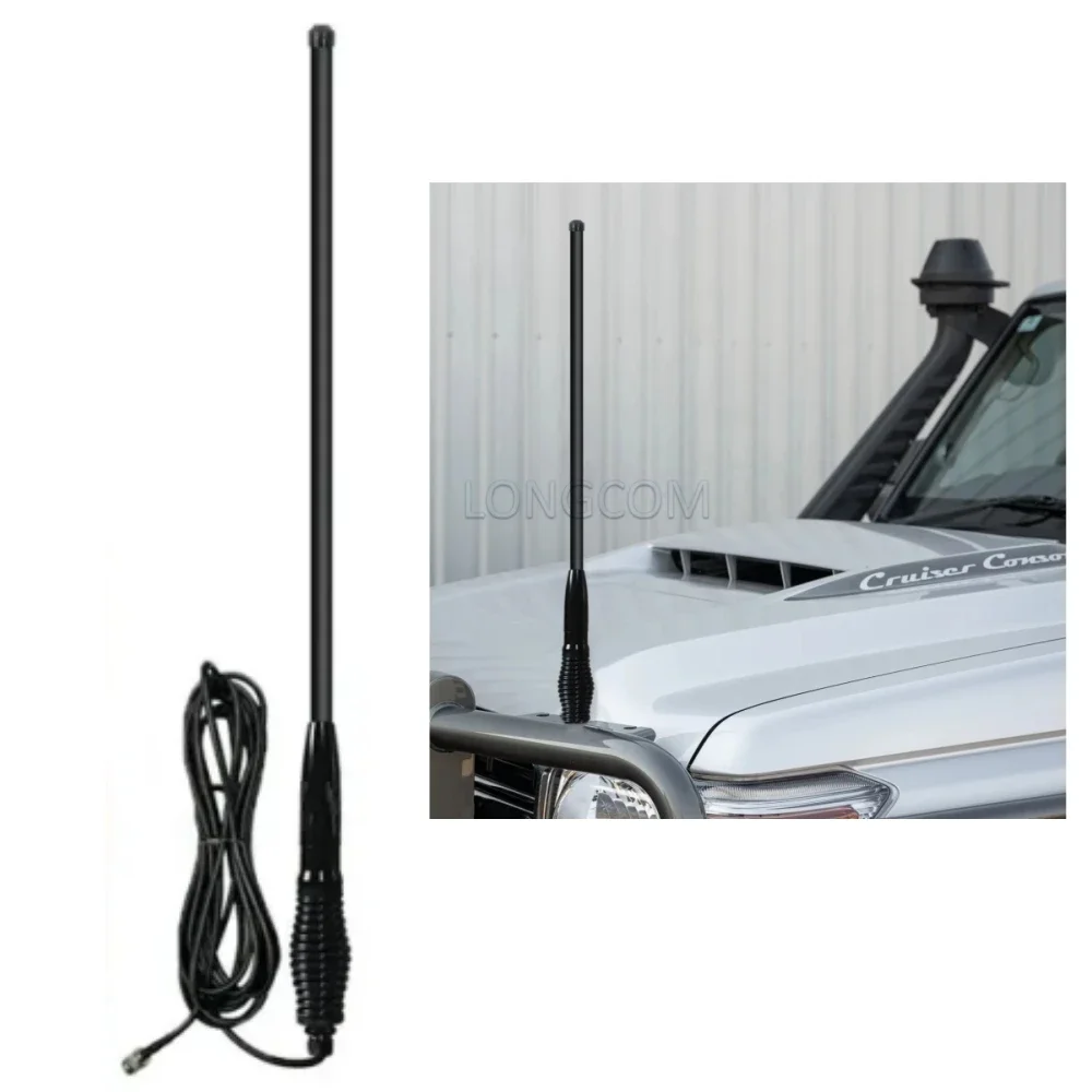 

With 4.5m Cable Land Cruiser Antenna 60cm 107cm 124cm Off-Road SUV Mobile Antenna Car