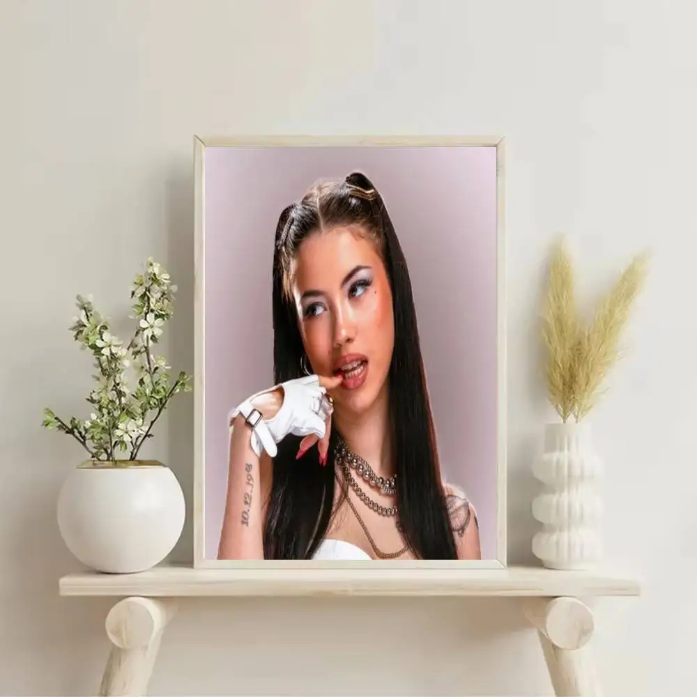 ANNA Pepe VERA BADDIE Poster Self-adhesive Art Waterproof Paper Sticker Coffee House Bar Room Wall Decor