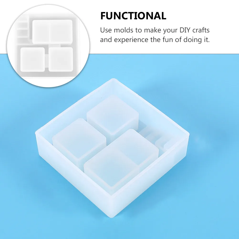 

Креативная силиконовая форма для эпоксидной смолы: для поделок своими руками, коробок для хранения и кашпо