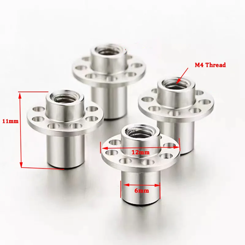 5pcs M4 Rear Hatch Cover Nut Seat Screw Seat Nut Seat for Model Ship Toy Ship