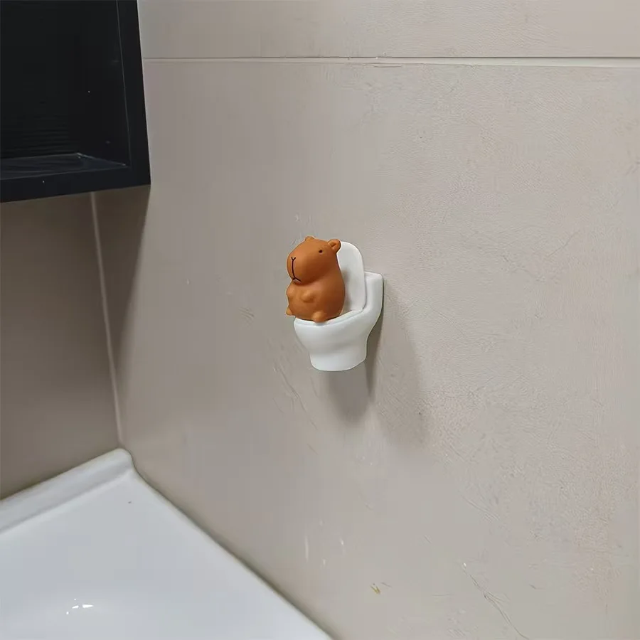 Niedliche Toiletten-Freundin Kawaii Statue, Desktop-, Auto-, Bücherregal- und Badezimmer-Deko, Weihnachtsgeschenk, Kleine Verzierung, Perfekt für Festliche Anlässe – Detail 2