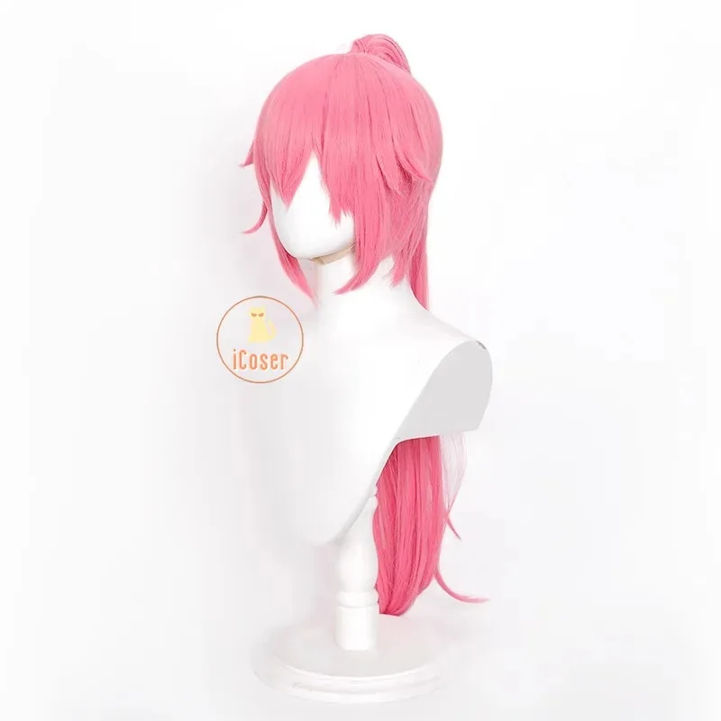 COSHA@Anime To Be Hero X Loli Косплей Парик Розовый Длинный Хвост Карнавал Хэллоуин Вечеринка для Женщин Девочек Cos Реквизит Аксессуар Бесплатный W