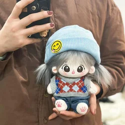 20cm Cute Potato Chip Clothes Idol Doll Kawaii Stuffed Cotton Dolls for Kids Girls Boys Kids Fans Collection Toys Gifts