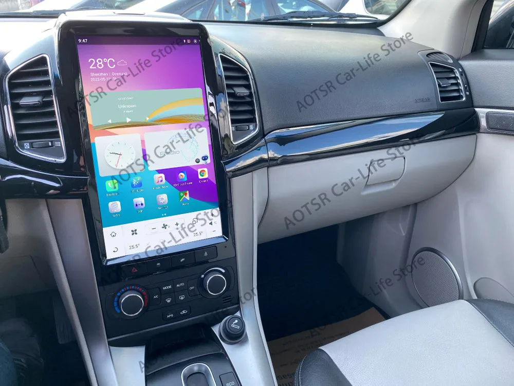 With Carplay Android Auto For Chevrolet Captiva 2013~2017 Digital Cluster Instrument Panel Cockpit Multifunctional Speedometer