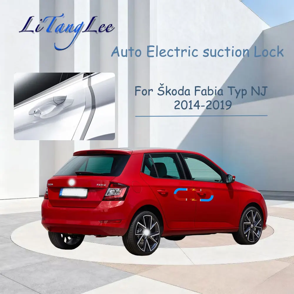 

For Škoda Fabia Typ NJ 2014-2019 ​​Car Soft-Close Door Latch (with Pass Lock Actuator) - Electric Suction Silent Closer