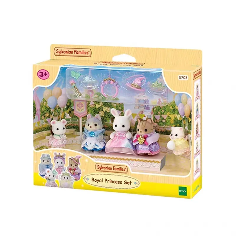 Sylvanian Families New Royal Princess Set Girl's Family Birthday Gift Toy Doll girl toys  pretend play