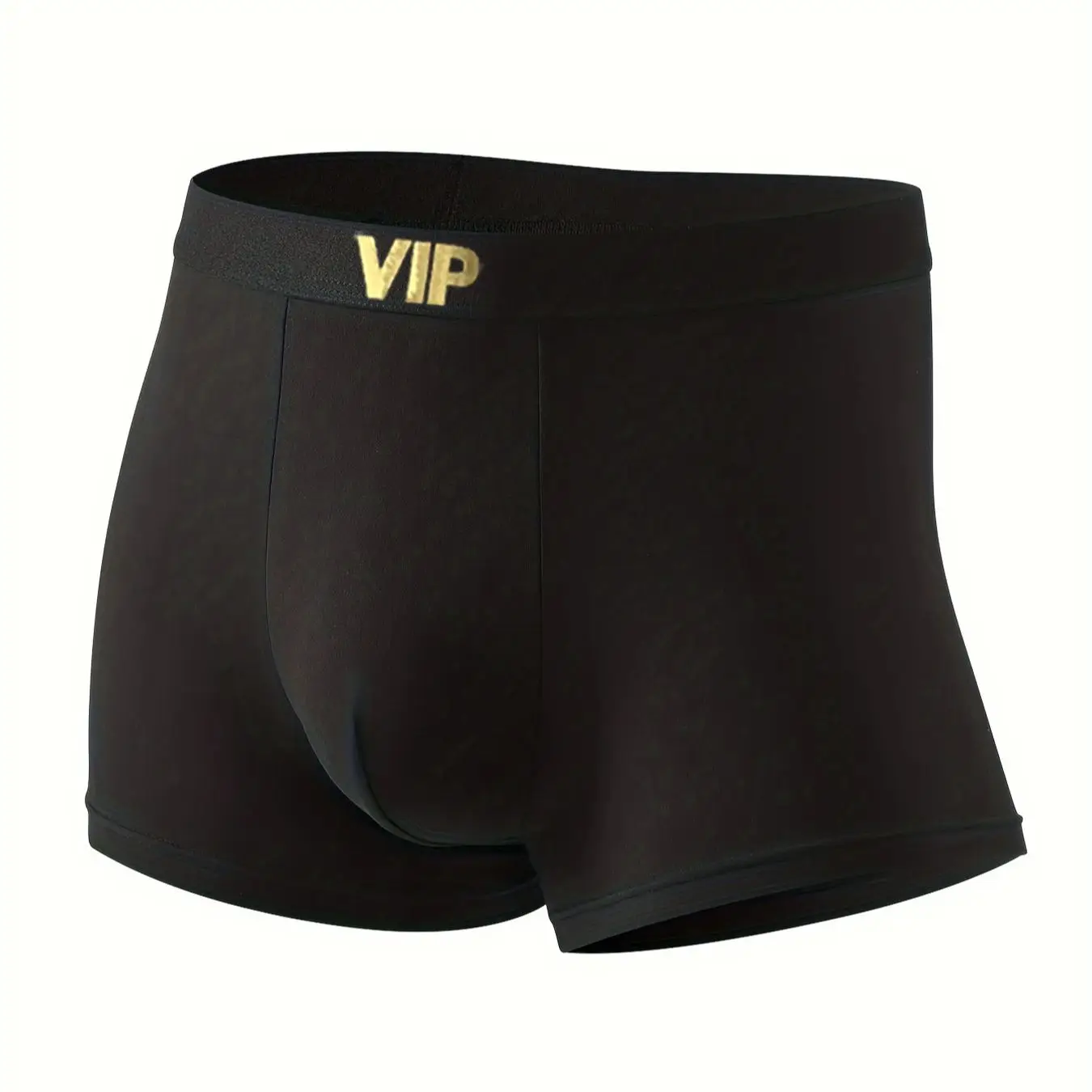 3/10 Delige Set Herenondergoed Zwarte Kleur Klassieke Mode Mannen Onderbroek Hoge Stretch Boxershorts Plus Size Tiener slipje - afbeelding 2