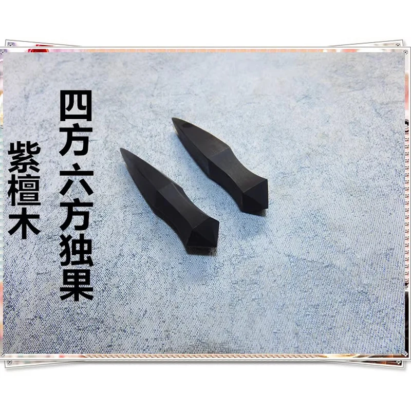 Solid Rosewood Spout Trimming Tool for Square & Hexagonal Teapots, Professional Pottery Modeling Stick for Clay Refining