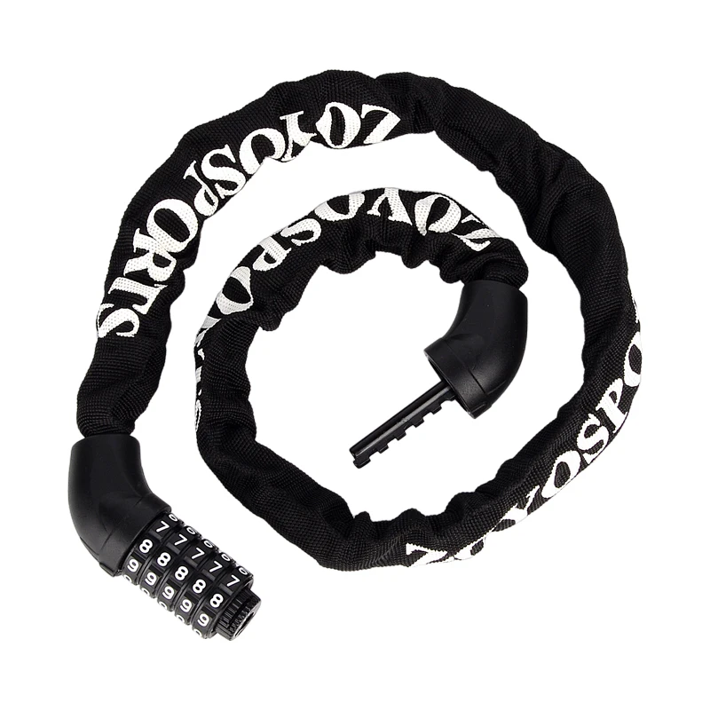 

Bike Lock 5 Digit Combination Locks Security Heavy Duty Anti Theft Bicycle Chain Lock for Bike Motorcycle Scooter Gate 4 sold